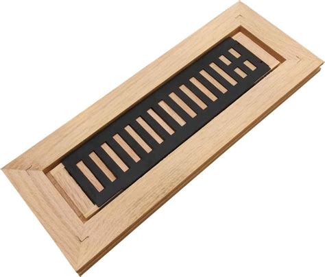 Buy Homewell Red Oak Wood Floor Register Vent Cover, Flush Mount Vent ...