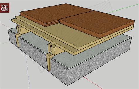 木地板的4种铺设工艺和构造节点，都在这了！_方式
