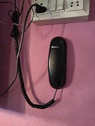 Beetel B26 Corded Slim Landline Phone,Ringer Volume Control,Wall/Desk ...