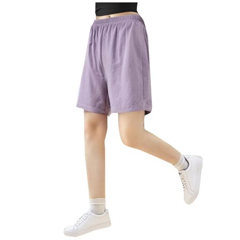 Boys Girls Bermuda Shorts Summer Casual Elastic Waist Knee Length Beach ...
