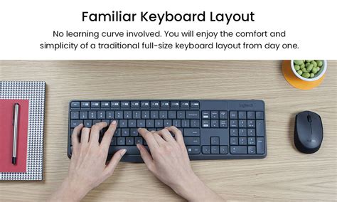 Image result for Logitech Mk235 Wireless Keyboard Mouse Combo