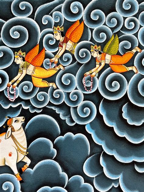 Cow Pichwai 18”x24” – Kirtan Arts