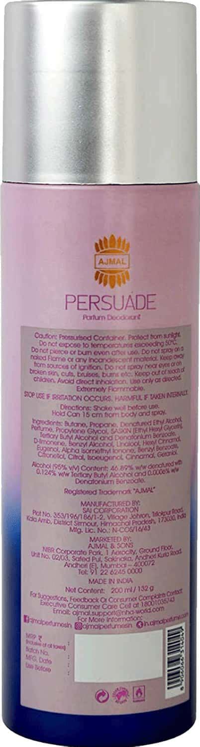 Buy AJMAL 3 SACRED LOVE FOR WOMEN AND 1 PERSUADE FOR MEN & WOMEN ...