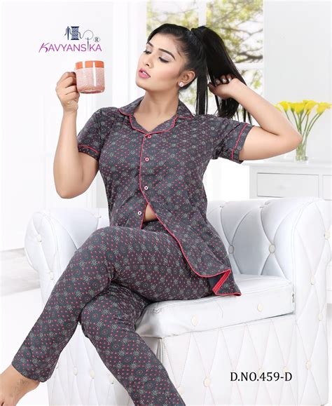 Kavyansika 459 Premium Hosiery Night Suit Collection :textileexport