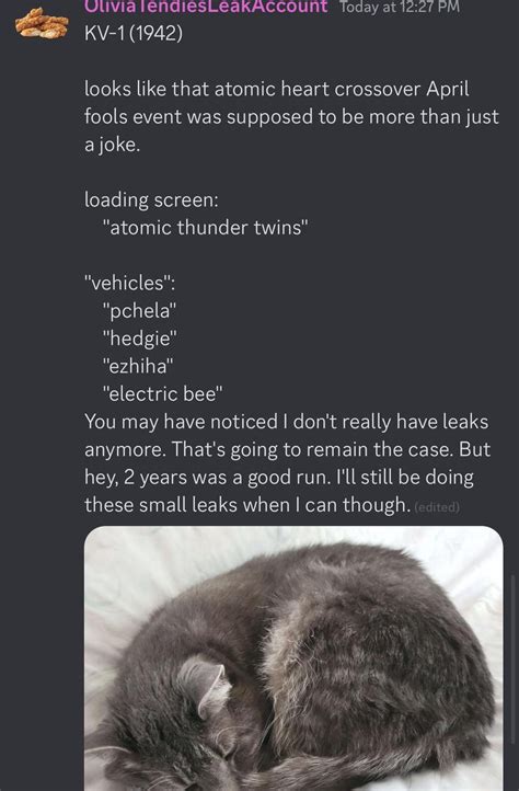 Olivia leak, Atomic Thunder wasn’t just a joke? : r/Warthunder