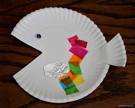 Image result for Paper Plate Fish