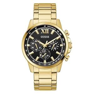 GUESS Walker Black Round Dial Analog Men's Watch - GW0900G3 : Amazon.in ...