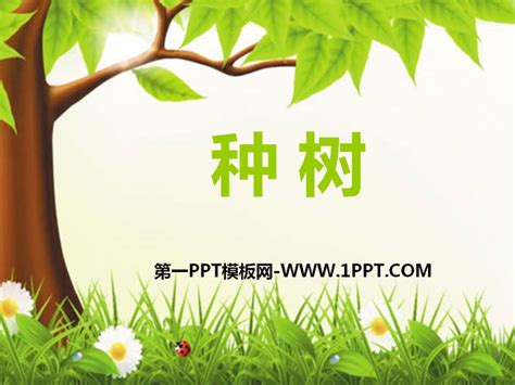 《种树》PPT下载 - 第一PPT