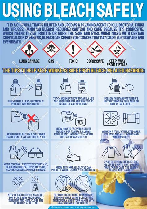 Clorox Bleach Safety Data Sheet - Workplace Safety Tips