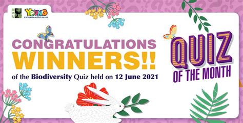 Biodiversity Quiz—results