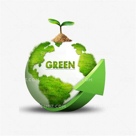 节能环保绿色地球素材免费下载 - 觅知网