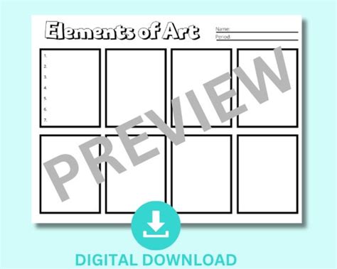 Image result for Design Principles of Art Worksheet