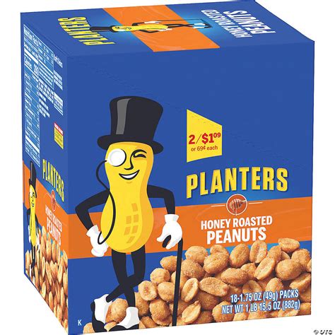 Honey Roasted Planters Peanuts Logo