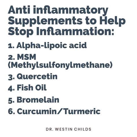 Supplements For Chronic Inflammation at James Velarde blog