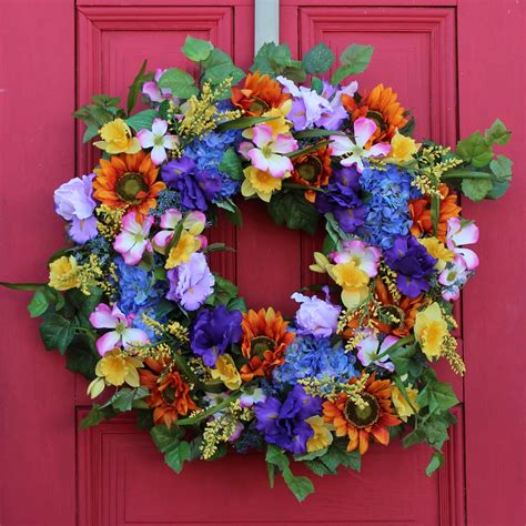 10+ Spring Summer Wreaths Front Door