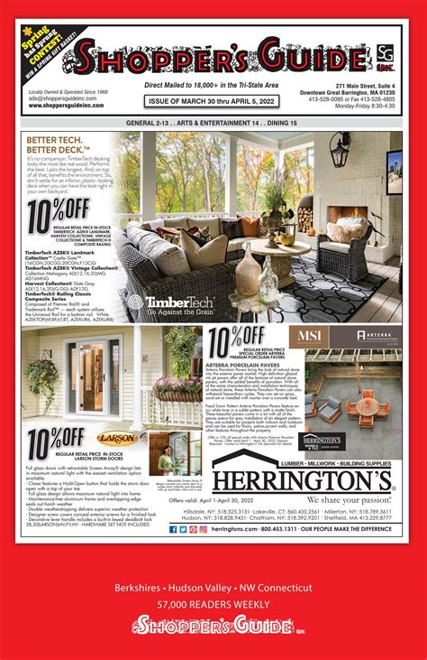Shopper's Guide 03-30-2022 by New England Newspapers, Inc. - Issuu