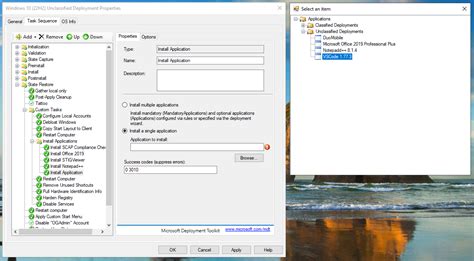 Image result for MDT Run PowerShell Script