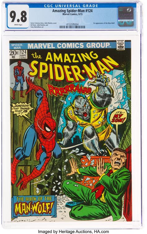 CGC 9.8 grades notes - Comic Book Grading and Restoration Issues - CGC ...