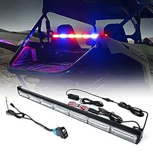 Xprite Xprite LZ Series 30" Offroad Rear Chase COB LED Strobe Light Bar ...