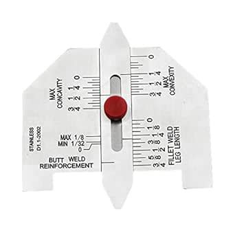 ATORSE™ Welding Seam Gauge Butt Fillet Detect Gage Pipes Ruler ...
