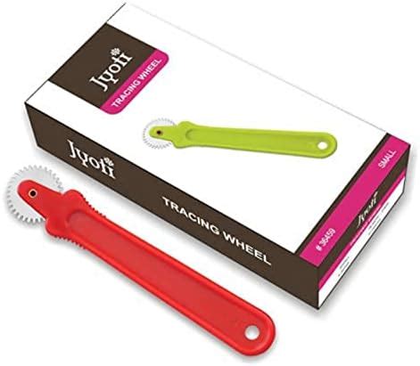 Kabeer Art Tracing Wheel, Stainless Steel Serrate Edge Pattern Pattern ...