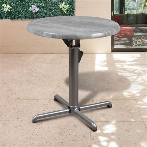 International Home Atlantic Gray Contemporary/Modern Dining Table ...
