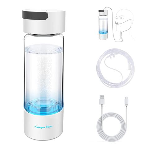 Amazon.com: TINGOR Portable Hydrogen Water Bottle Generator, Hydrogen ...