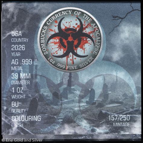 Erie Gold And Silver | 2026 Zombucks Kookaburied Undead Edition ...
