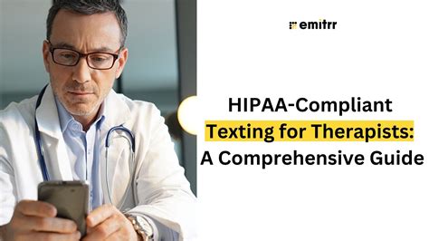 HIPAA-Compliant Texting For Therapists: A Complete Guide