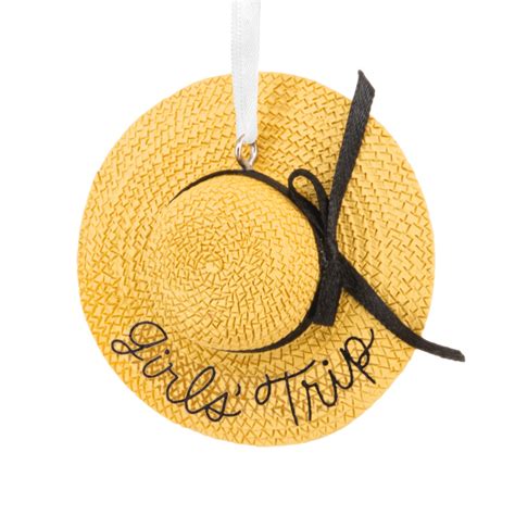 Girls' Trip Sun Hat Hallmark Ornament - Hallmark Ornaments | Hallmark