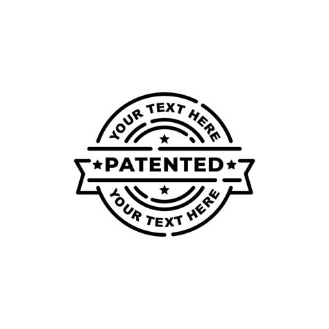 Patented Stamp Vector 的图像结果