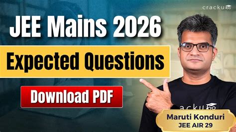 JEE Questions with Solutions for Physics, Chemistry & Maths