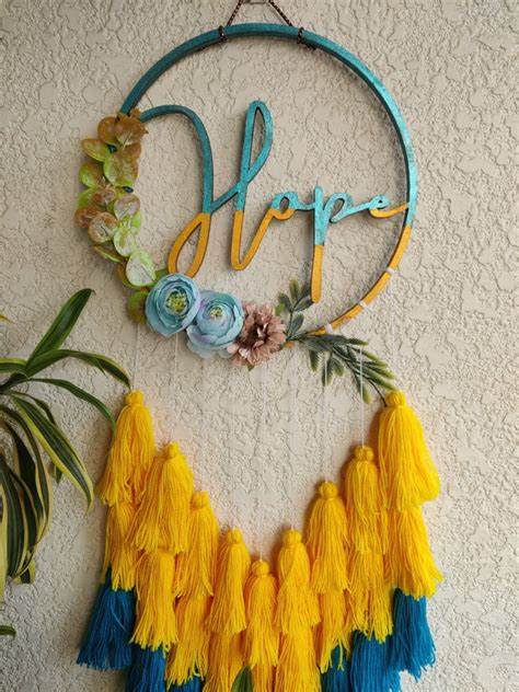 'Hope' Hanging Dreamcatcher