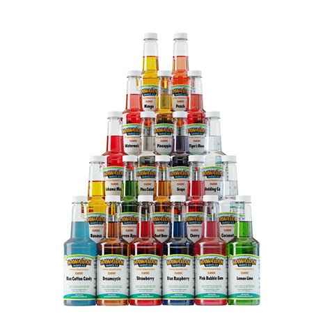 Syrup Spotlight - Tiger’s Blood Flavored Syrup – Hawaiian Shaved Ice