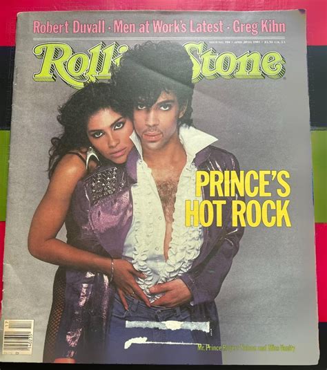 Vtg Rolling Stone Issue 394 April 28th 1983 - Prince and Vanity - Etsy