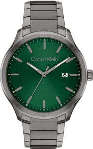 Calvin Klein Define Calvin Klein Define Qtz Basic Calendar Dark Green ...