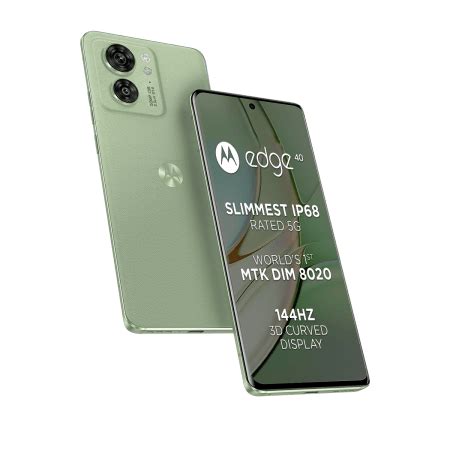 Motorola unveils new smartphone 'edge 40' with 3D curved display in ...