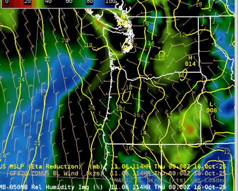 NWS Portland Fire Weather Briefing Graphics