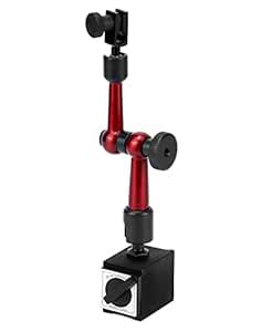 QWORK Magnetic Base Indicator Holder, 88lbs/40kg Max Pull, 8 ...