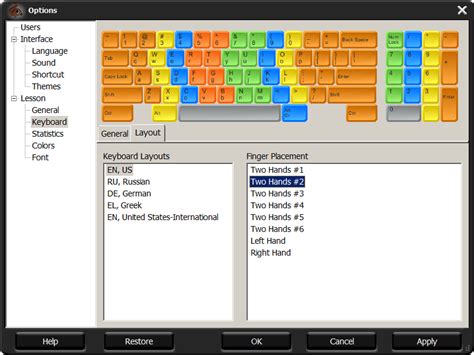 Image result for Keyboard Typing Finger Placement Chart
