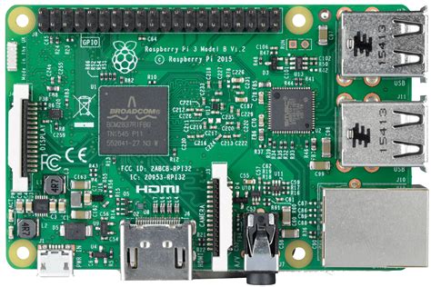 Raspberry Pi 3 的图像结果