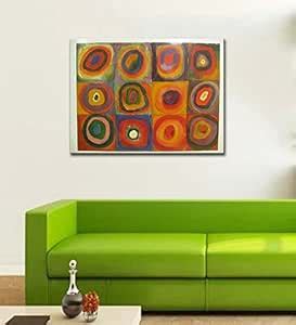 Tallenge Modern Masters Collection - Color Study Squares and Concentric ...