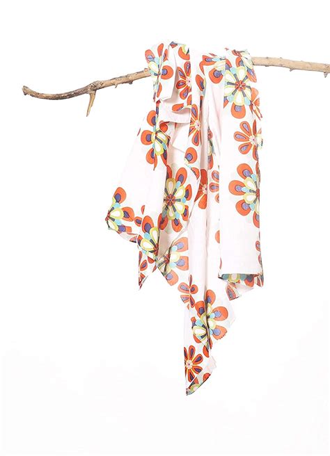 Buy CONTRAST LIVING Jivin Scarves for Women Stylish,Cotton Printed ...