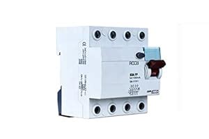 GRATIX 63 amp 100ma PVC Plastic 4 Pole FP RCCB/ELCB with ISI Marked ...