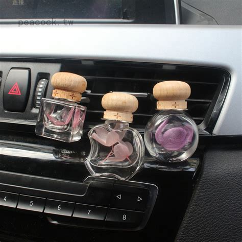6Ml汽車香水空調出風口香水夾 車載香水車用香水瓶車載香水瓶 | 蝦皮購物