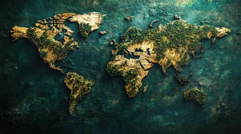 World Map Wallpaper for Library Wall Decors | Wallpaper | Map Wallpape ...