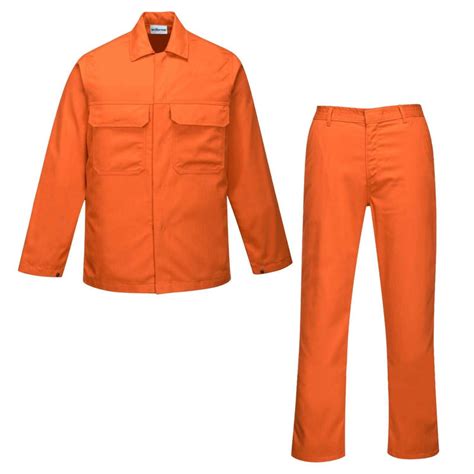 Flame Retardant Cotton 470 Jacket and Trouser Uniform for Steel Indust