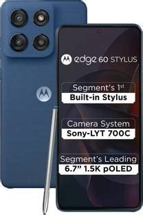 Motorola Edge 60 Stylus Pantone Gibraltar Sea 256 Gb Reviews: Latest ...