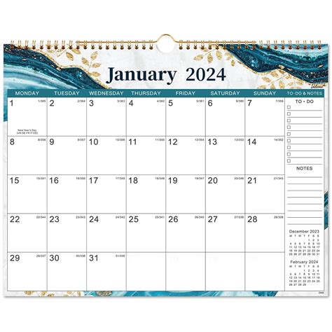 Buy 2024 - Wall 2024 from January 2024 to December 2024, Month to View ...