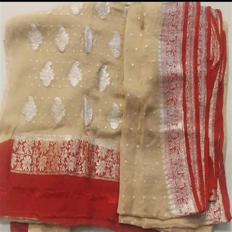 Light Brown Banarasi Khaddi Salwar Suit|Latest Banarasi Khaddi Silk ...
